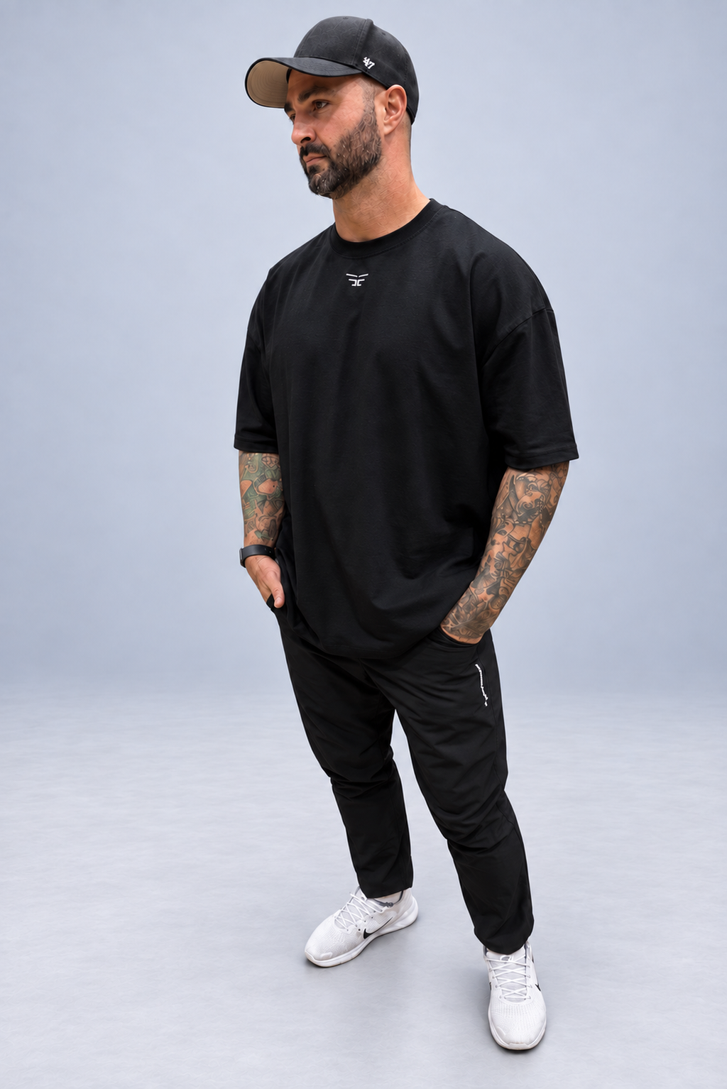 Oversized T-Shirt - Core Black