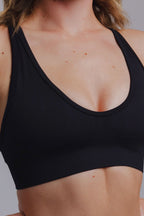 Emerge Active Sports Bra - Core Black