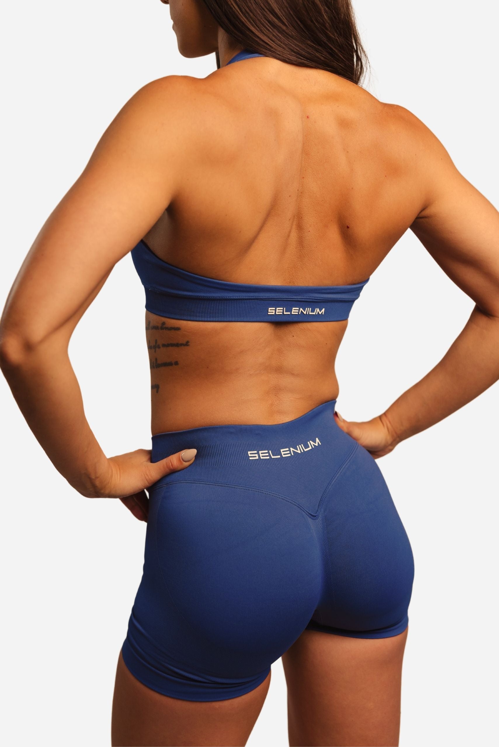 Emerge Halter Sports Bra - Graphite - Clearance