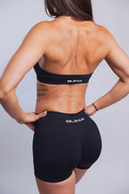Emerge Mid-Rise Shorts - Core Black
