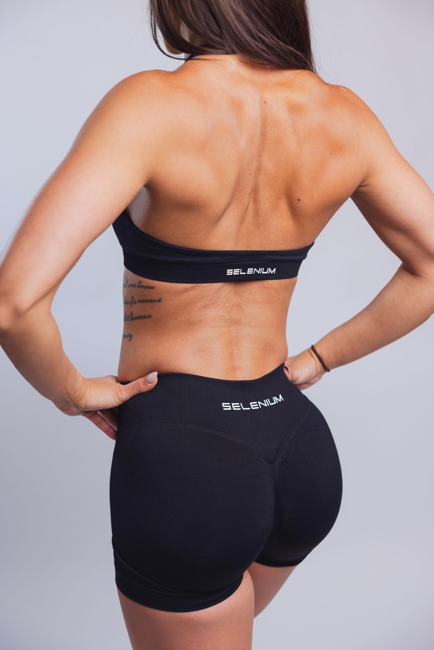 Emerge Mid-Rise Shorts - Core Black - Clearance