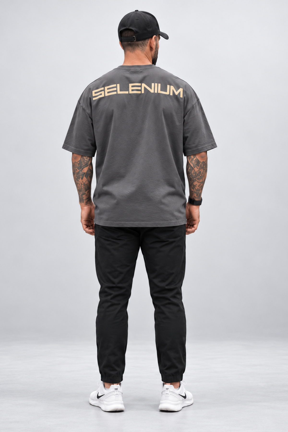 Oversized T-Shirt - Charcoal Grey